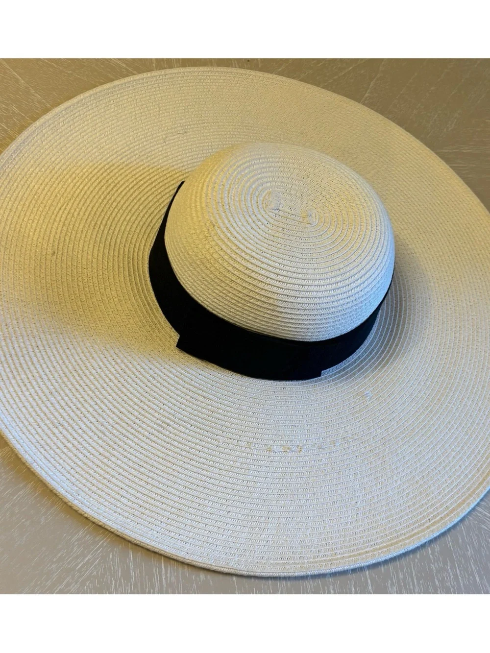 NWOT Anthropologie The Glam Floppy Large Brim Hat by San Diego Hat Co.  One Size